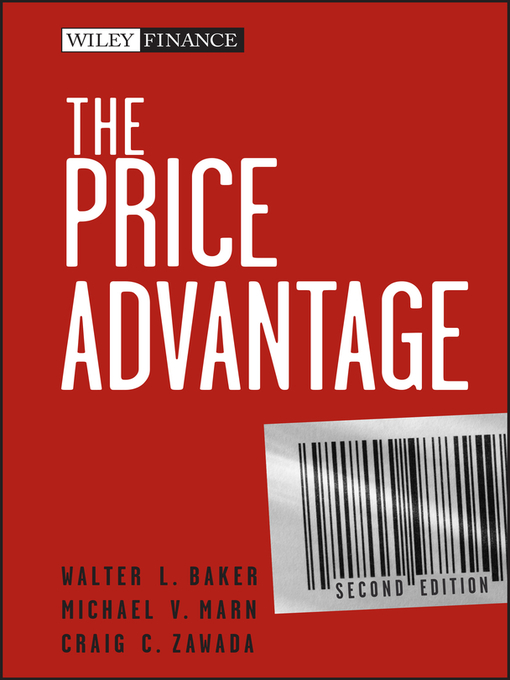 Title details for The Price Advantage by Walter L. Baker - Available
